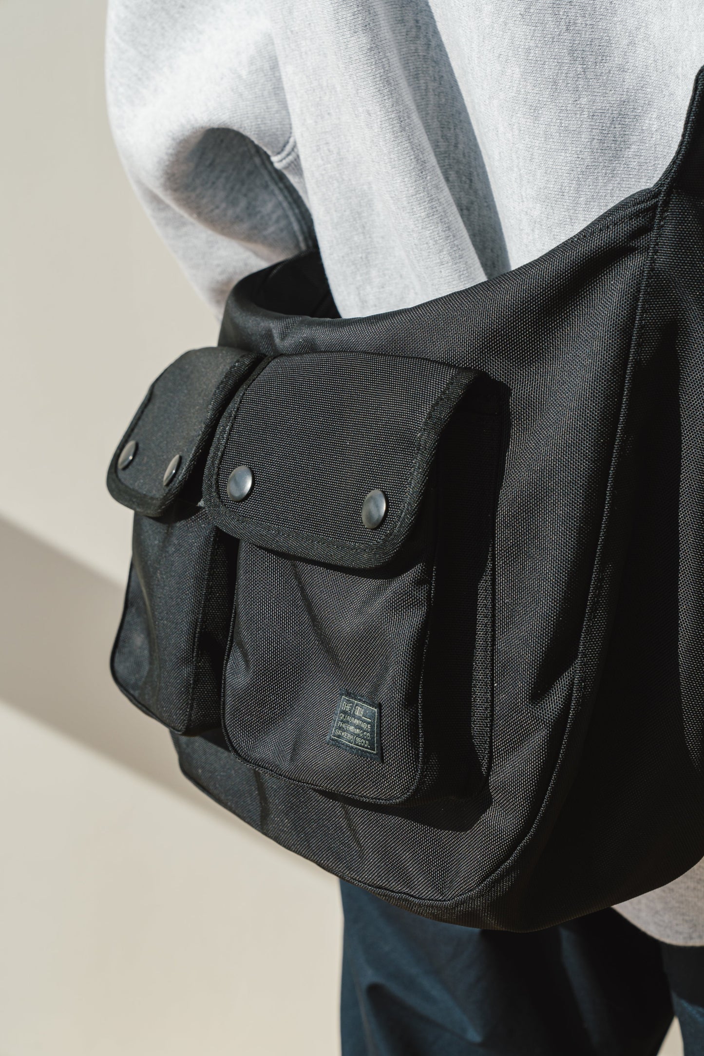 CORDURA® Ballistic Crossbody Bag - BLACK